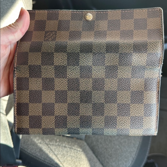 Authentic Louis Vuitton Damier Portefeuille Sarah Wallet - Picture 3 of 17